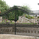 Hambledon Wrought Iron Gates | Model # 483-Taimco