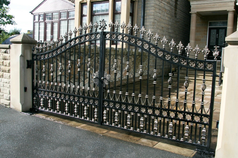 Hampshire Wrought Iron Gates | Model # 062-Taimco