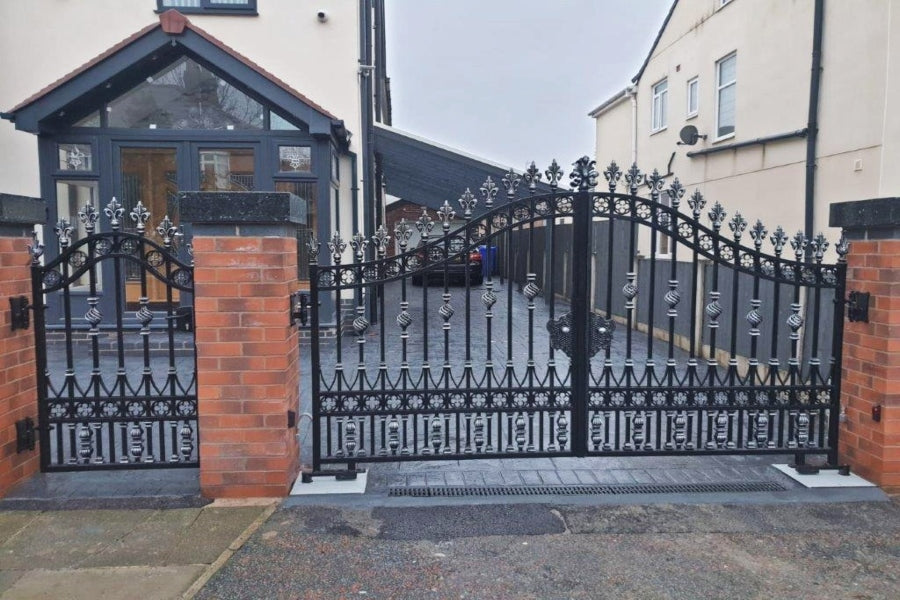 Hampshire Wrought Iron Gates | Model # 062-Taimco