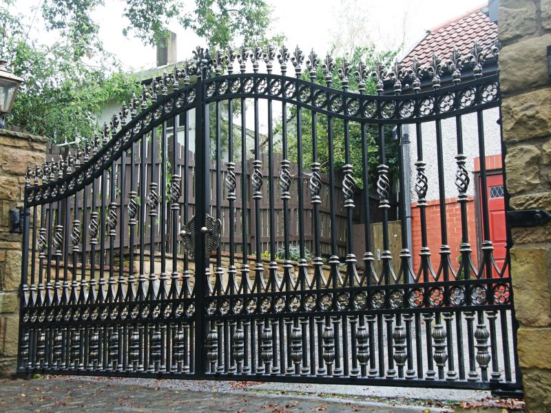 Hampshire Wrought Iron Gates | Model # 062-Taimco