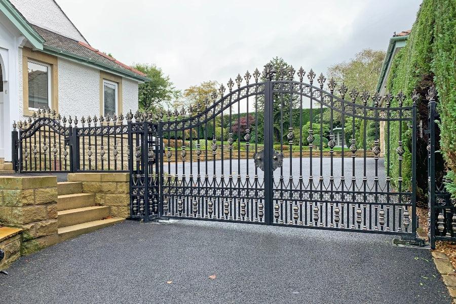 Hampshire Wrought Iron Gates | Model # 062-Taimco