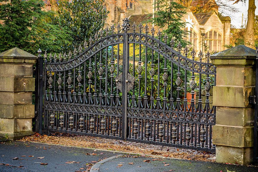 Hampshire Wrought Iron Gates | Model # 062-Taimco