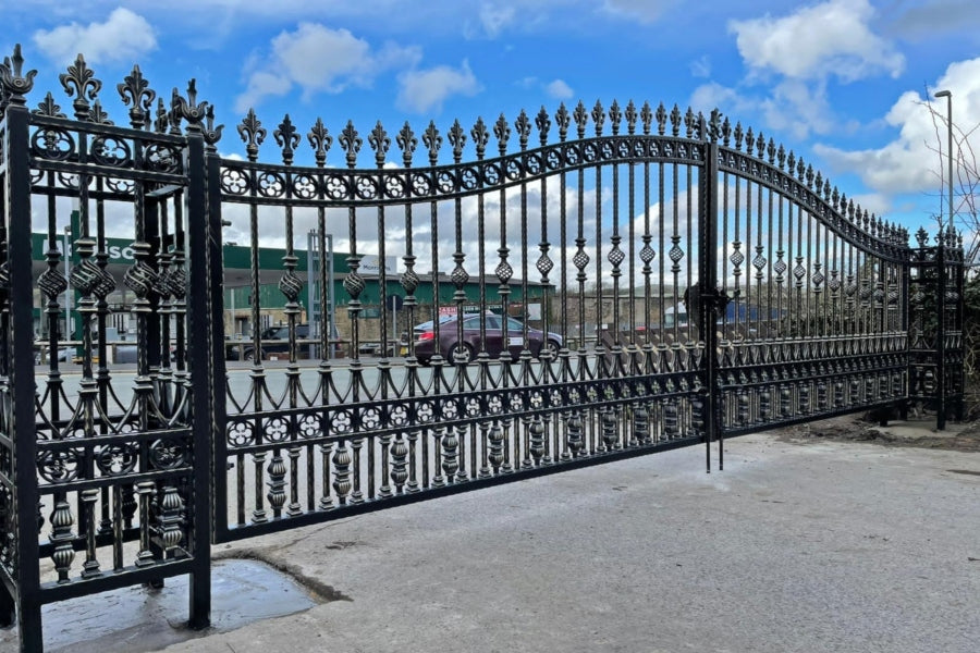 Hampshire Wrought Iron Gates | Model # 062-Taimco