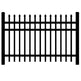 Heavy Duty Commercial aluminum Finials Fence Panel - Model # FP960-Taimco