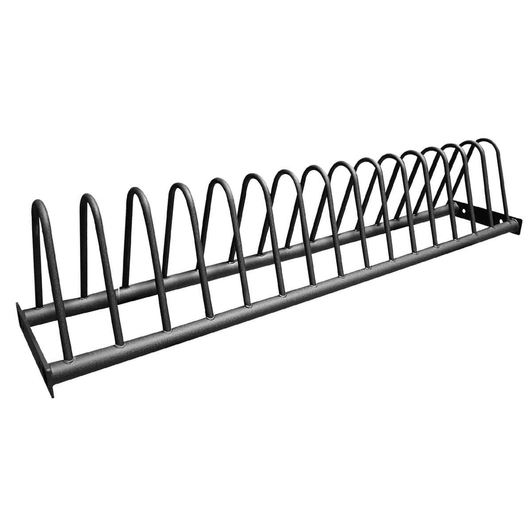 Horizontal Bumper Plates 10 to 15 Slots Storage Rack | Model # BR2347-Taimco