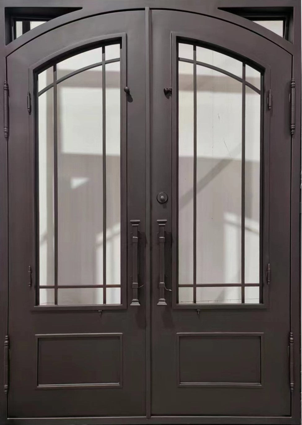 Iron Vatican Iron Door | Square Top With kickplate | Model # IWD 944-Taimco