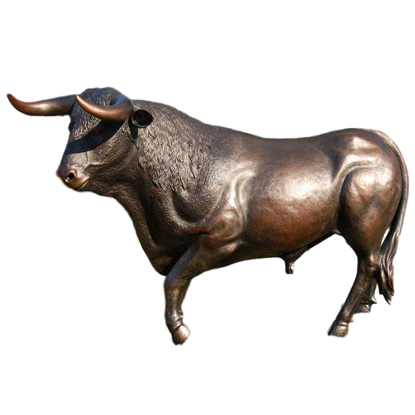 Large Size Outdoor Bronze Cow Statue Farm Decor Model # MSC1267