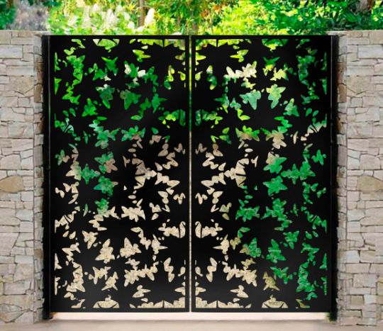 Maple Storm Metal Yard Gate | Made in Canada – Model # 282-Taimco