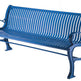 Metal Bench Aluminum Frame Cast & Steel Slat Seating | Model MB180-Taimco