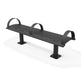 Metal Bench With Steel Tube Legs and Feet - Backless | Model MB223-Taimco