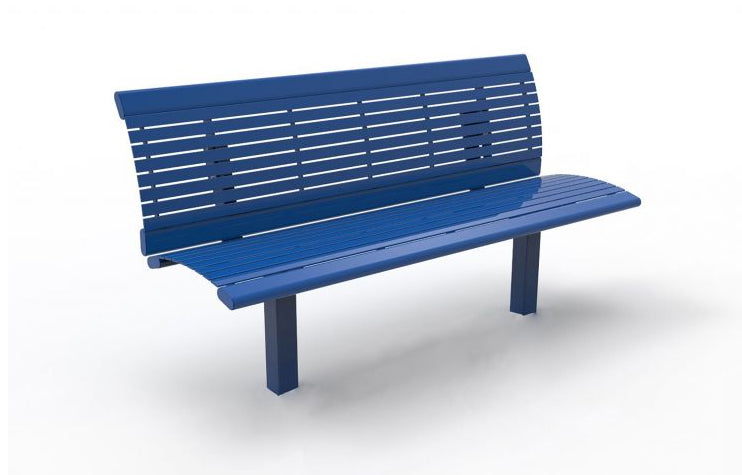 Metal Bench With Steel Tube Legs and Feet | Model MB209-Taimco