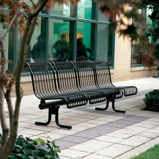 Metal Bench Without Arm Rests | Model COLL1712-Taimco