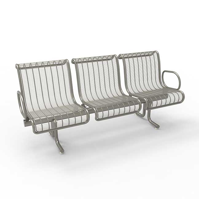 Metal Bench Without Arm Rests | Model COLL1712-Taimco