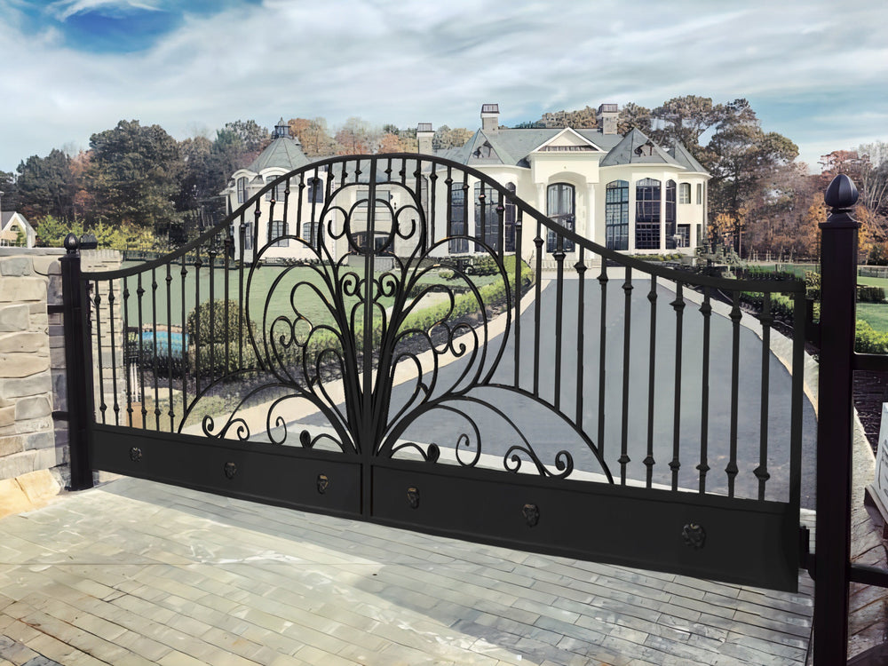 Simple Driveway Gate Designs Readymade Gates Mayfair Aluminium