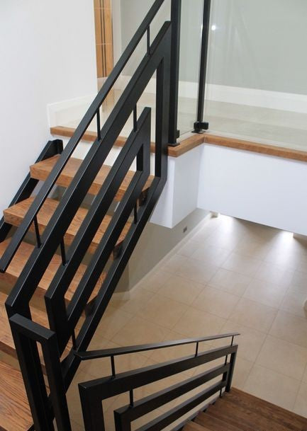 Modern design Stair Railing Panel | Hand Railing | Decorative Modern Railing | Made In Canada | Model # SRP1119-Taimco