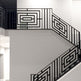 Modern design Stair Railing Panel | Hand Railing | Decorative Modern Railing | Made In Canada | Model # SRP1121-Taimco