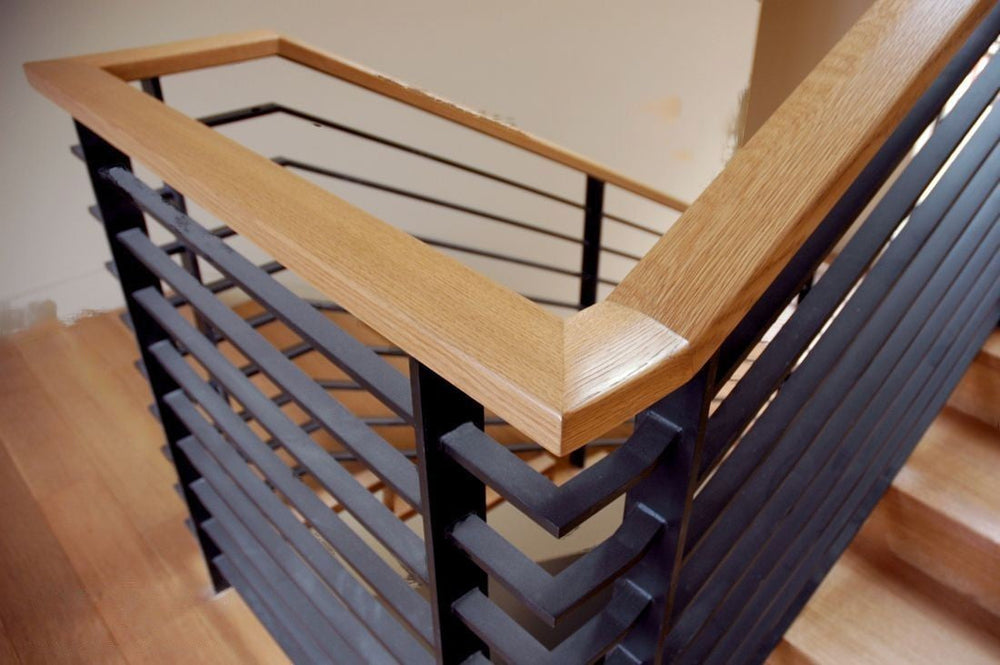 Modern design Stair Railing Panel | Hand Railing | Decorative Modern Railing | Made In Canada | Model # SRP1122-Taimco