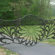 Modern Geometric Structure Entrance Gate | Beautiful Dual Swing Driveway Gate | Made in Canada – Model # 086-Taimco