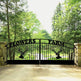 Modern Heavy Duty Farm Driveway Gate | Custom Fabricated Entrance Gate | Made in Canada – Model #410-Taimco