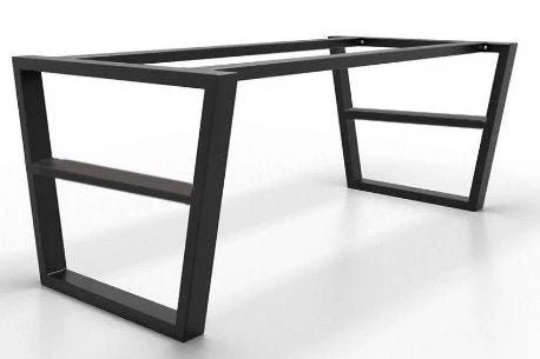 Modern Industrial Steel A-shaped Base Frame Legs | Super Quality Art Steel Table Legs for Home, Sitting table, Office &amp; Kitchen| Made in Canada – Model # TL604-Taimco