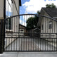 Modern Simplistic Iron Driveway Gate | Classic Heavy Duty Metal Entry Gate | Made in Canada– Model # 199-Taimco