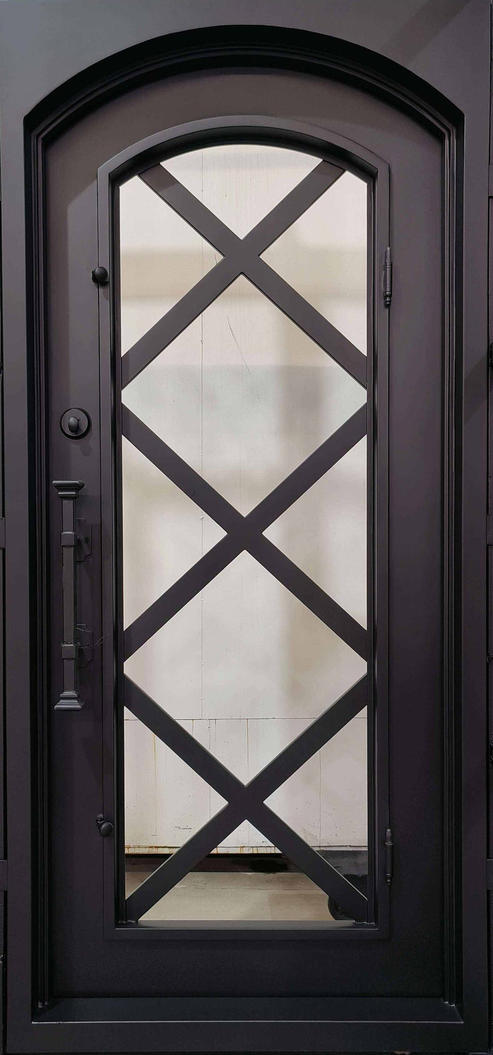 Modern Steel design Door | Square Top | Model # IWD 1039-Taimco