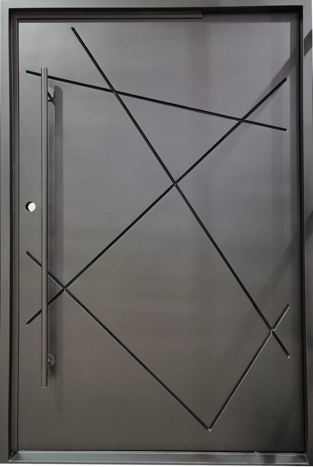 Modern Steel design Door | Square Top | Model # IWD 994-Taimco