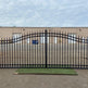 Modern Unique Design Driveway Gate | Custom Fabricated Heavy Duty Entrance Gate | Made in Canada – Model #197-Taimco