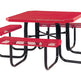 Octagon ADA Access Steel Picnic Tables | Picnic Table & Seat | Model ADAPT237-Taimco