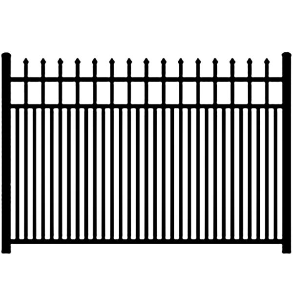 Ornamental Aluminum Finials Fence Panel - Model # FP949-Taimco