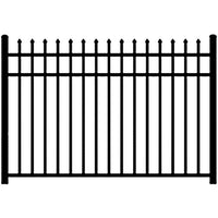 Ornamental Aluminum Finials Fence Panel - Model # FP950-Taimco