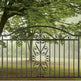 Ornamental Fence Panel - Wrought Iron Fence | Heavy Duty Metal Fence | Made in Canada – Model # FP911-Taimco