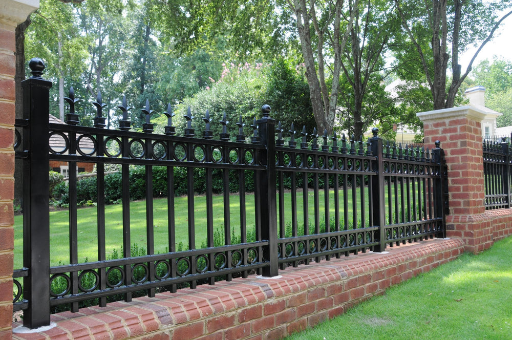 Ornamental Fence Panel - Wrought Iron Fence | Heavy Duty Metal Fence | Made in Canada – Model # FP921-Taimco