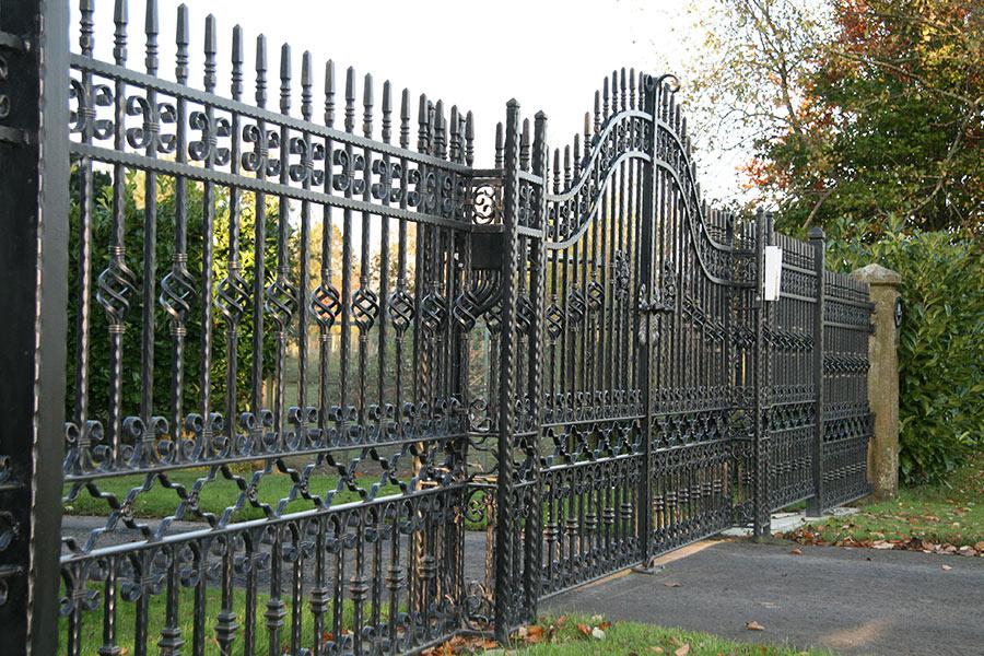 Ornamental Fence Panel - Wrought Iron Fence | Heavy Duty Metal Fence | Made in Canada – Model # FP926-Taimco