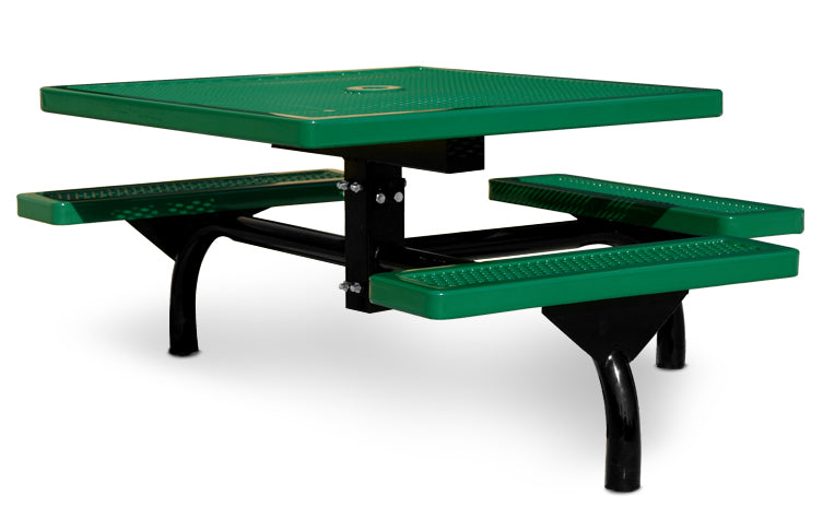 Outdoor Square Accessible Picnic Tables | Picnic Table & Seat | Model ADAPT231-Taimco