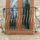 Oval Wrought Iron Balcony Railing Design - Railing Balcony Panels - Simple Style Rail - Made in Canada - Model # DRP982-Taimco