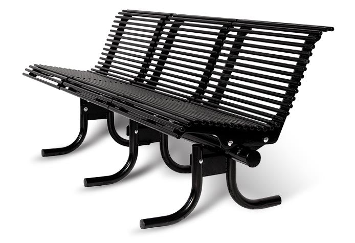 Palmetto Bench Steel Top and Back Steel Slat | Model MB211-Taimco