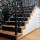 Plasma Cut Metal Stair Railing Panel | Hand Railing | Decorative Modern Railing | Made In Canada | Model # SRP1100-Taimco