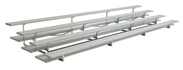 Preferred Low Rise Aluminum Bleachers System - Model BLECPLR345-Taimco