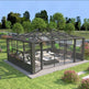 Rectangular Aluminum Solarium Garden House – Model # SUNR4362-Taimco