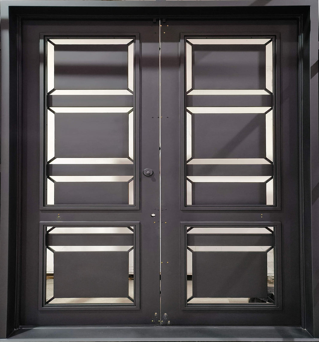 Rectangular Box Design Iron Door | Square Top With kickplate | Model # IWD 1080-Taimco