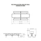 Rectangular Steel Picnic Table - Model PT203-Taimco