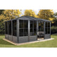 Rectangular Sunroom Solarium House 10' x 17' - Garden House – Model # SUNR4356-Taimco