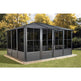 Rectangular Sunroom Solarium House 10' x 17' - Garden House – Model # SUNR4356-Taimco