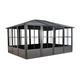 Rectangular Sunroom Solarium House 10' x 17' - Garden House – Model # SUNR4356-Taimco