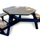 Recycled Plastic Top Accessible Picnic Tables | Picnic Table & Seat | Model ADAPT227-Taimco