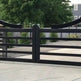 Residential &amp; Ranch Gorgeous &amp; Simple Metal Driveway Gate - Farms Gates | Heavy Duty Entrance Gate| Made in Canada– Model # 8750-Taimco