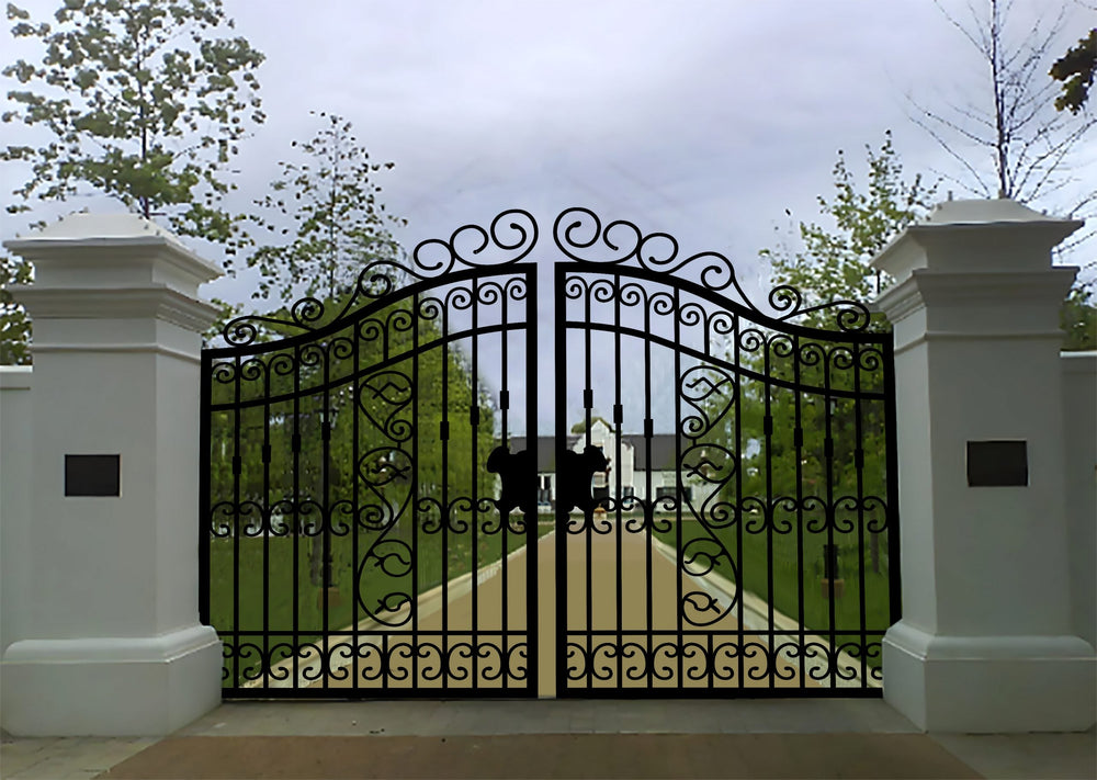 Rochefort Driveway Gate | Model # 189-Taimco