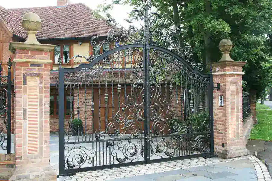 Roula Wrought iron gates Driveway Gate | Model # 152-Taimco