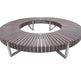 Round Tree Wood Bench for Outdoor Public Street and parks | Model COLL1694-Taimco